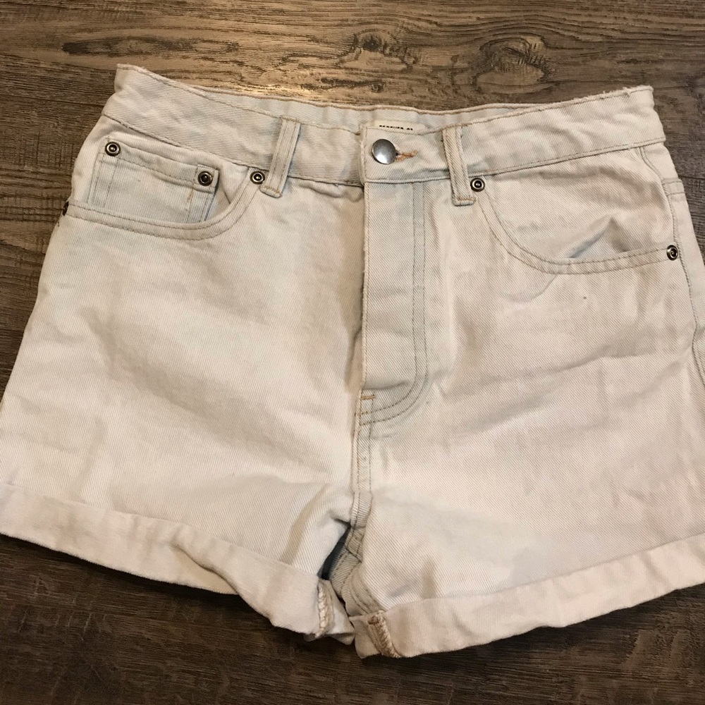 High waisted shorts